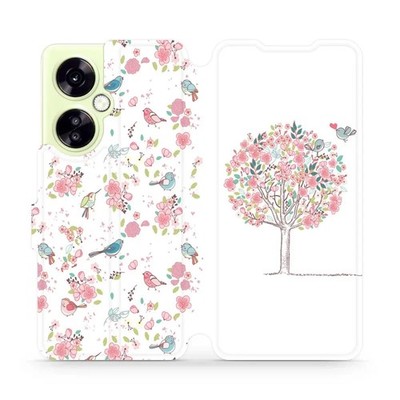 Handyhülle mit Klappe für OnePlus Nord CE 3 Lite Mobiwear Case Flip Cover Rosa