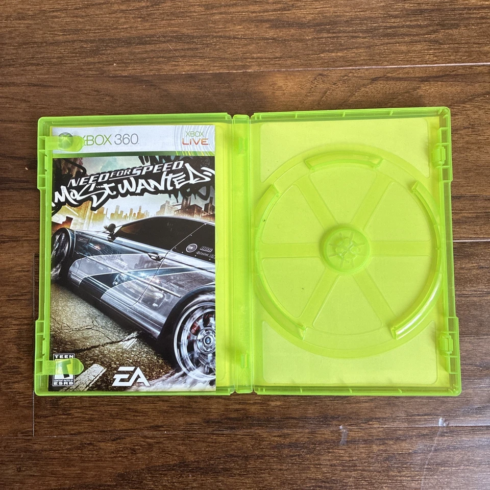 Need for Speed: Most Wanted (Xbox 360, 2005) [Platinum Hits] SOLO ESTUCHE/MANUAL Foto 3 de 4