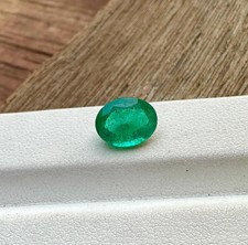 8x6 MM Natural Zambia Emerald Oval Cut 1.28 Ct Loose Gemstone For Jewelry