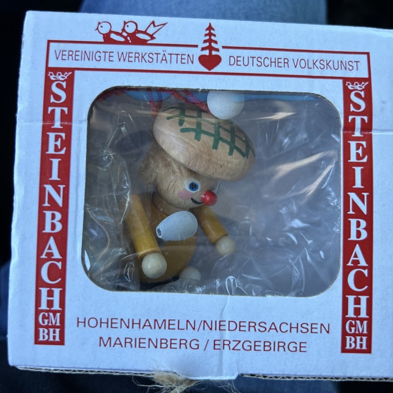 Steinbach Wooden Christmas Ornament Germany Holidays Christmas Oktoberfest