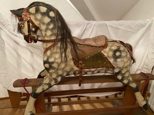 J Collinson & Sons Dapple Grey Vintage Rocking Horse