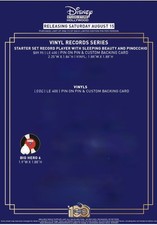 2026 Disney DSSH PIN Vinyl Records Series Baymax Big Hero 6 LE 400 D23