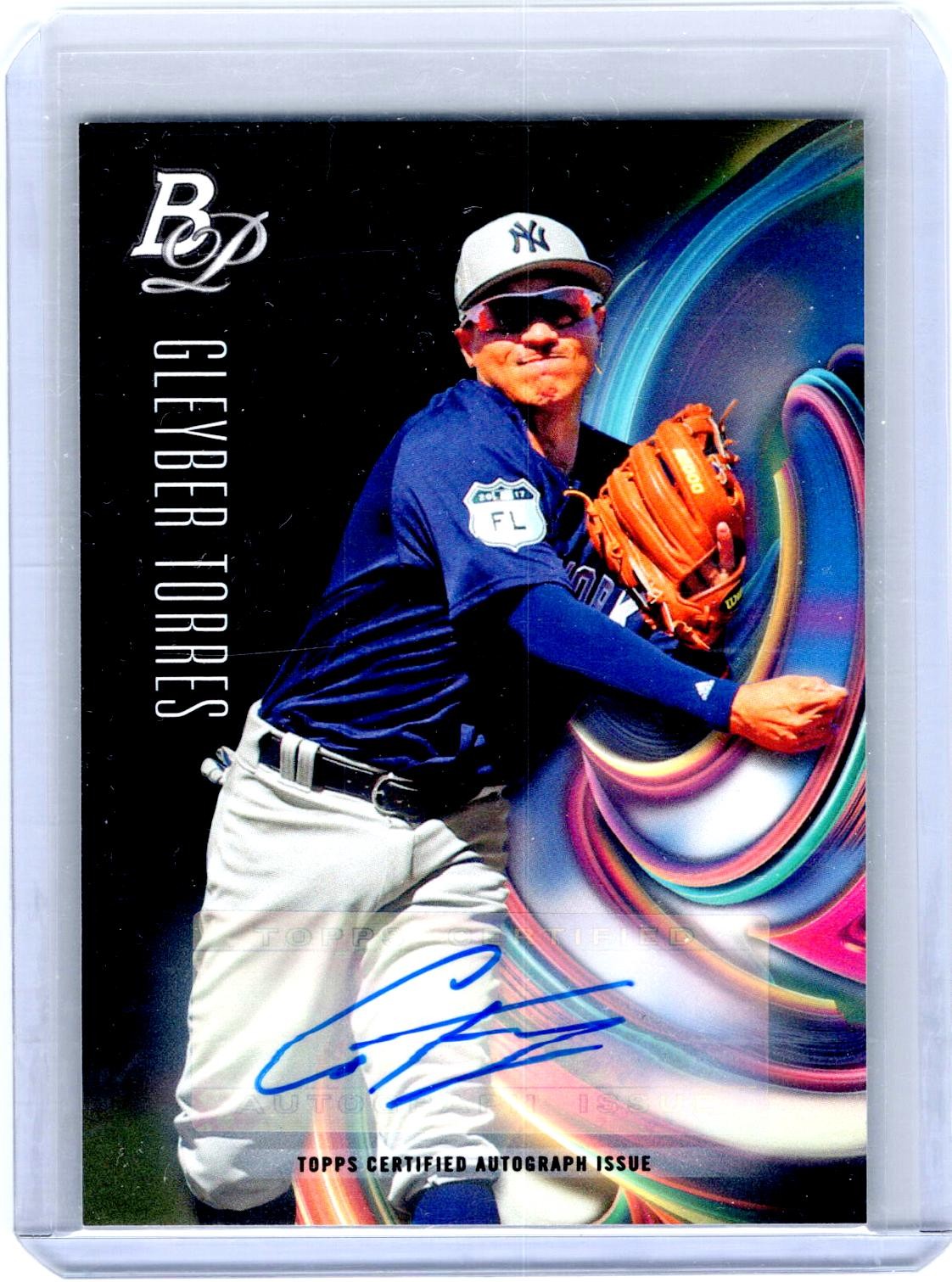 Gleyber Torres #TOP-3 2018 Bowman Platinum Baseball Top Prospects Autographs