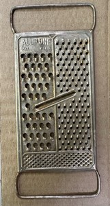 Vintage All-in-One Cheese Grater Pat Pend 1930s Kitchen Decor, Made in USA