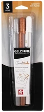 Sakura Gelly Roll Moods Collection Set 3/Pkg-Gratitude-Med Silver/Med Gold/Brite