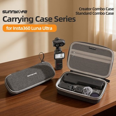 For Insta360 Luna Ultra Creator Standard Combo Camera Storage Bag Case Organizer