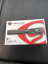 Streamlight 75612 Stinger LED Rechargeable Flashlight AC/DC Red NEW 425 2batt
