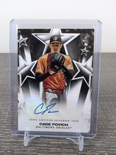 2025 Topps Series 1 -Cade Povich Rookie Auto Baseball Stars Baltimore Orioles