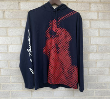 Polo Ralph Lauren Hoodie Mens XL Blue Big Pony Graphic Pullover Long Sleeve