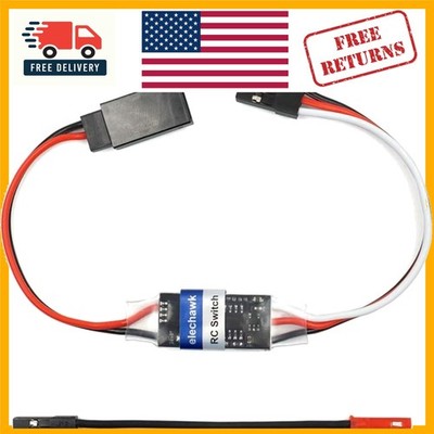 4A Plug-in Electronic Relay Switch for Easy Control of RC Lights & Systems