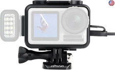 SOONSUN Frame Case and Screen Protector for DJI Osmo Action 1, Skeleton