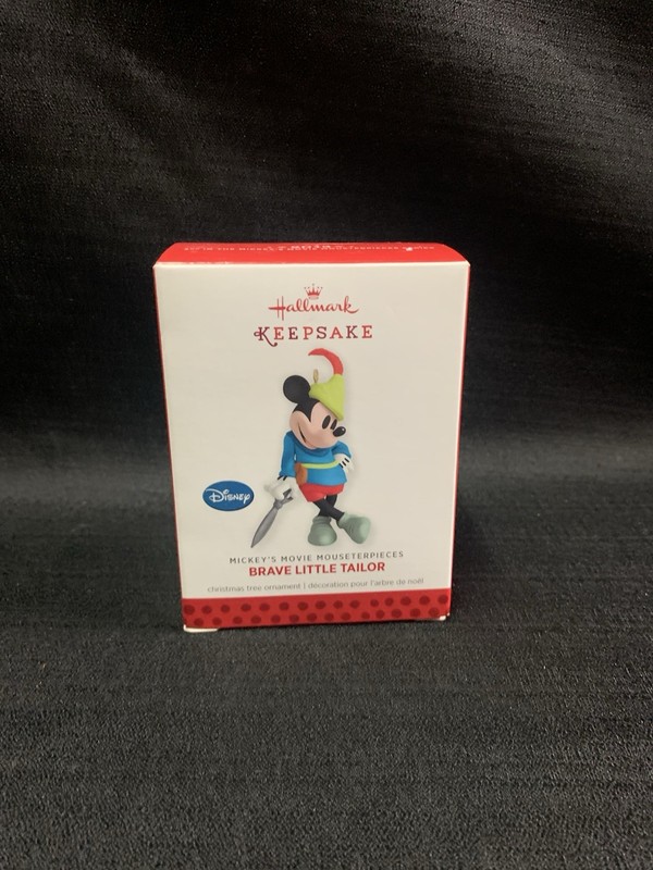 2013  Hallmark Keepsake Ornament - Mickey Mouse Brave Little Tailor Ornament