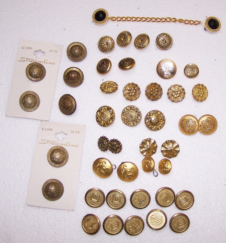 Gold Button Sets