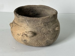RARE POSSUM ANIMAL EFFIGY POTTERY BOWL FOUND IN PEMISCOT COUNTY MISSOURI POT