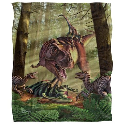 JQ Licensing - ''Jlo'' ''T-Rex'' Decke, Seidig, Supersoft (TV25072)