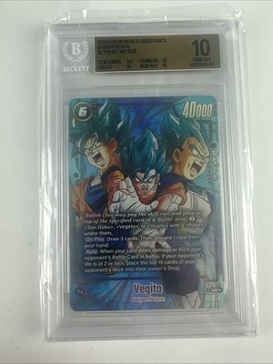  DBS Fusion World Cross Force Vegito FB01-121 SCR Super Alt Art 2** BGS 10
