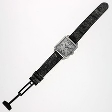 OMEGA 7813.30.39 De Ville WATCH white SS/rubber AT 5