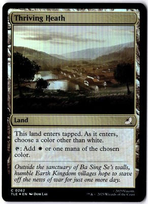 Thriving Heath C Avatar: The Last Airbender: Eternal-Legal 262 NM Foil