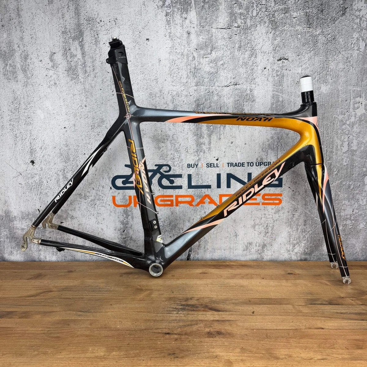 2007 Ridley Noah Medium 56.5cm Rim Brake Carbon Frameset 700c