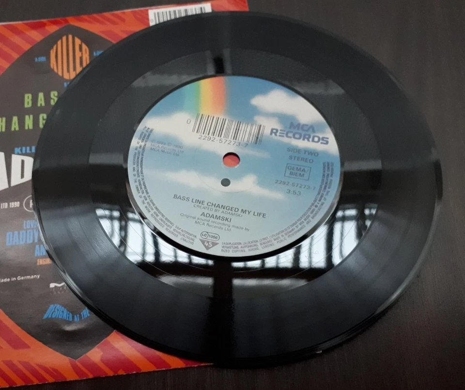 Adamski Single Killer MCA  RECORDS 2292 57273 7 - Bild 4 von 4