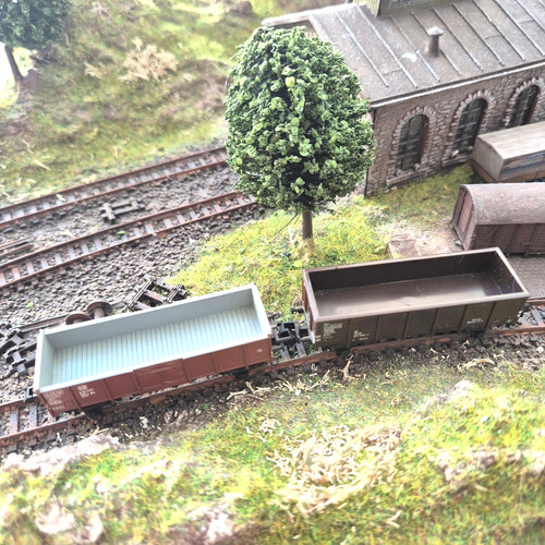 Piko N Hochbordwagen x 2 Stück von DB und DR ohne OVP/2609 | Condition: Gebraucht