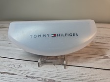 Tommy Hilfiger White Transparent Glasses Case Only