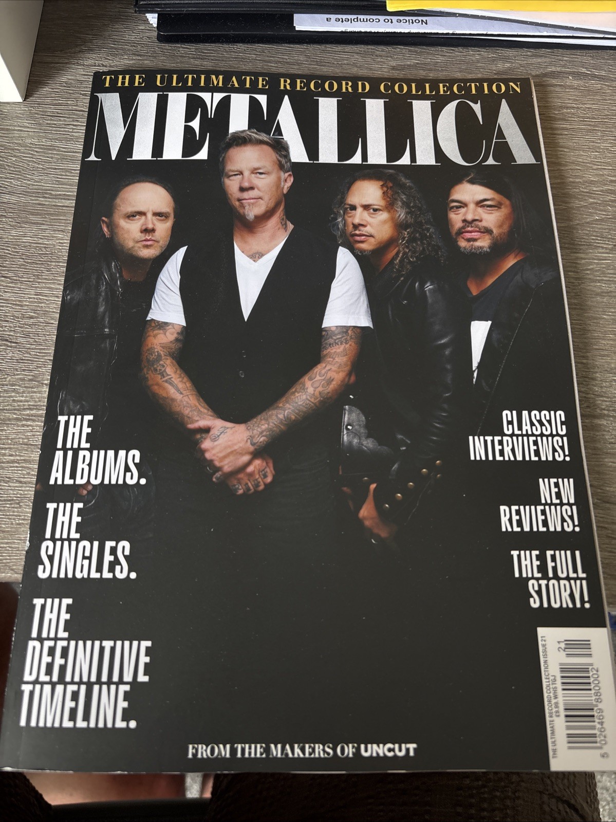 METALLICA : UK Magazine Ultimate Record Collection Magazine - Full Story  New