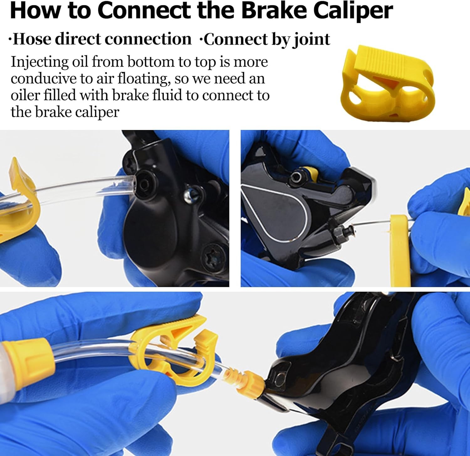 Hydraulic Brake Bleed Kit for Shimano,TEKTRO, MAGURA and Other Mineral Oil Brake