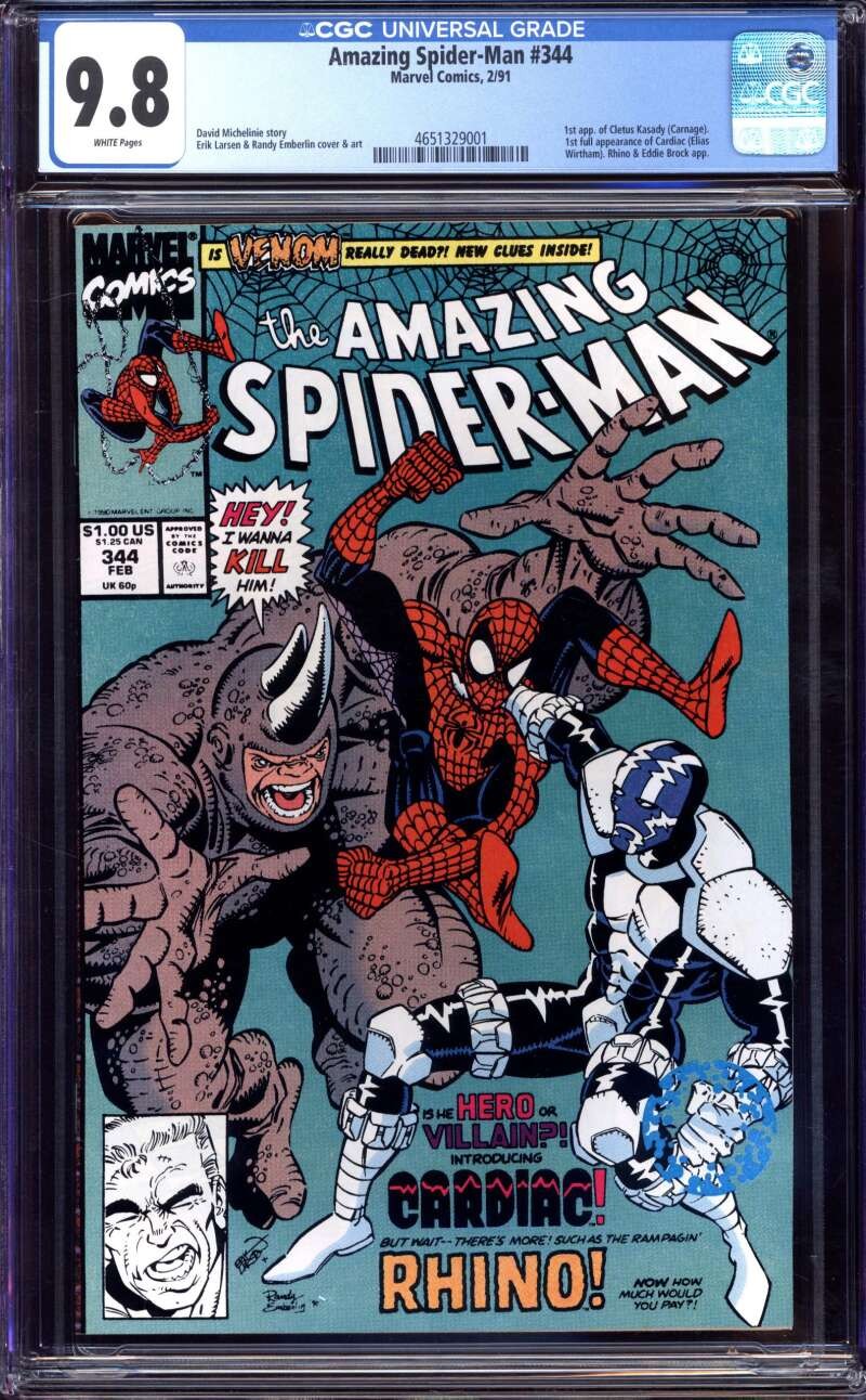 Amazing Spider-Man #344 Value - GoCollect