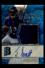 Jaleel Scott, Baltimore Ravens, Rookie Auto, 48/75-2018 Panini Spectra, Mint