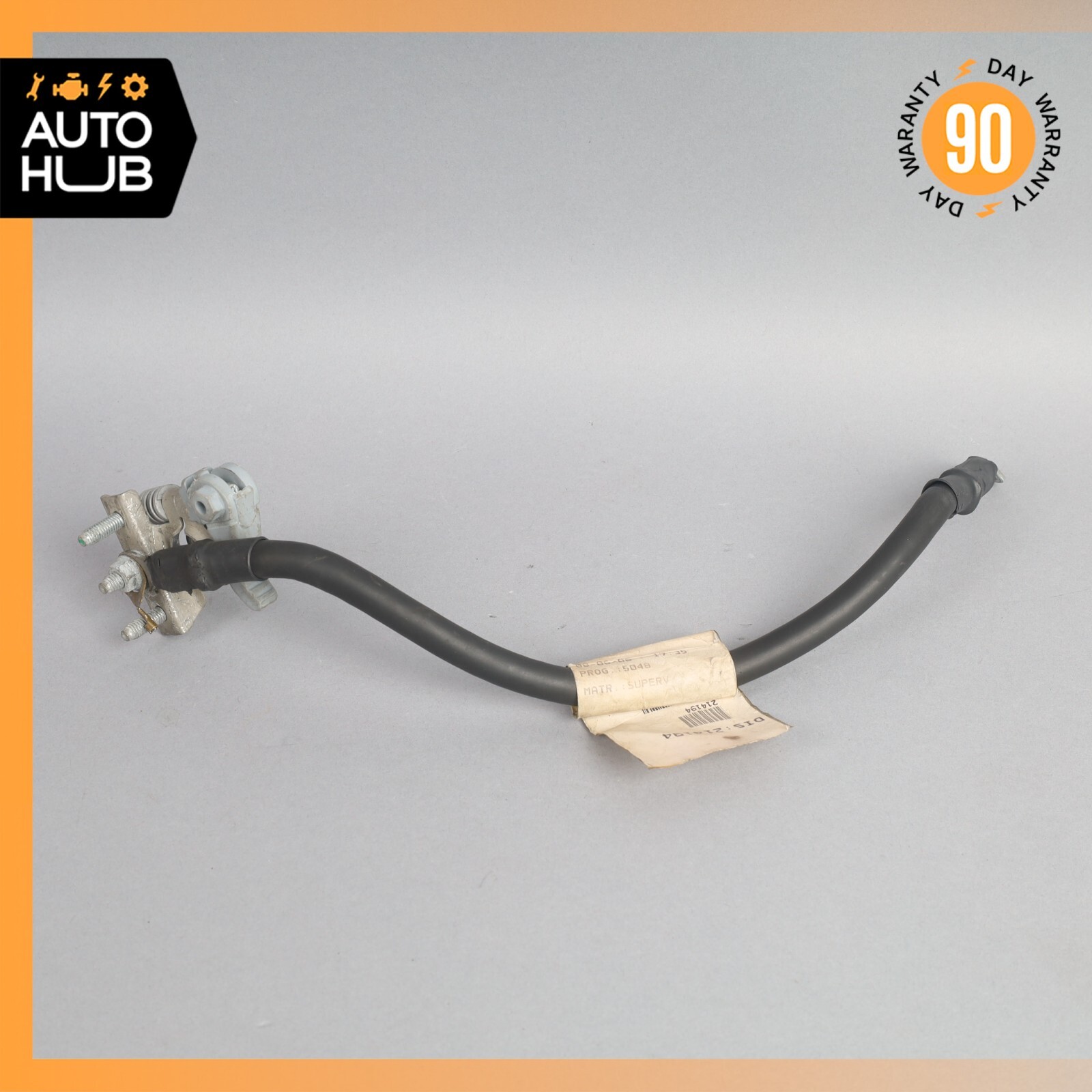 03-13 Maserati Quattroporte M139 Negative Battery Terminal Cable Wire OEM