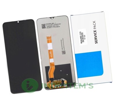 Realme C35 RMX3511 Display Komplettes Bildschirm LCD + Touch Service Pack Oryg