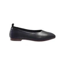 Time and Tru Women's Soft Square Toe Ballet Flats 10 Black