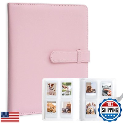 128 Pockets Mini Photo Album for Fujifilm Instax Mini Camera, Polaroid Snap, 