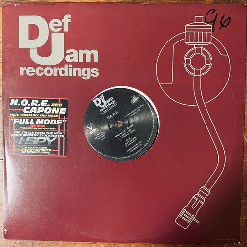 O R A N G E Unscramble N.O.R.E. FULL MODE REMIX 12" VINYL PROMO SINGLE DEF JAM EXCELLENT STOCK