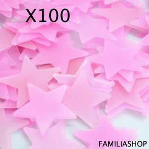 Lot 100 Etoiles Phosphorescentes Roses Lumineuse La Nuit Deco Chambre Enfant Ebay Lot 100 Etoiles Phosphorescentes Roses Lumineuse La Nuit Deco Chambre Enfant Ebay