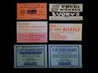 6 CASINO COUPONS CLUB BINGO, LUCKY'S, EL CORTEZ, LITTLE CAESAR'S & EDGEWATER  — photo 1