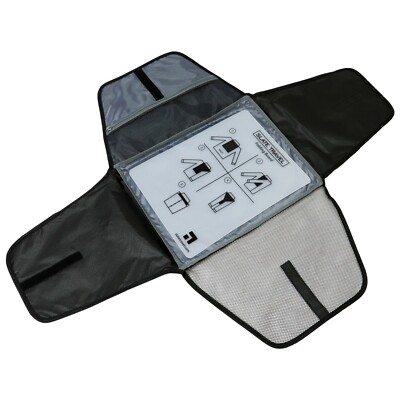 Garment Folder 17'' Packing Folder - Wrinkle Free Luggage Organizer Slate Travel