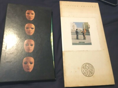 pink floyd wish you were here  gold 24k  cd  the wall long box