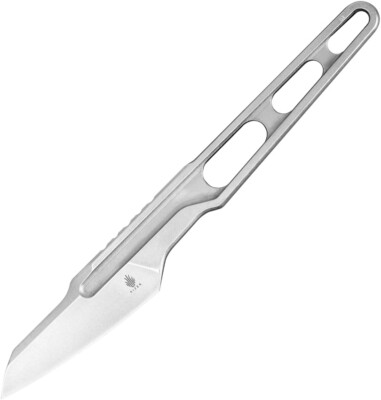 Kizer Cutlery Scuttler Stonewashed D2 Steel Fixed Blade Neck Knife 1058A1