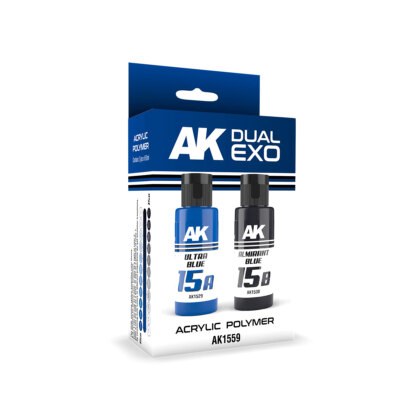 Ultra Blau & Almirant Blau Dual Exo Set Ak-1559 Ak Interactive