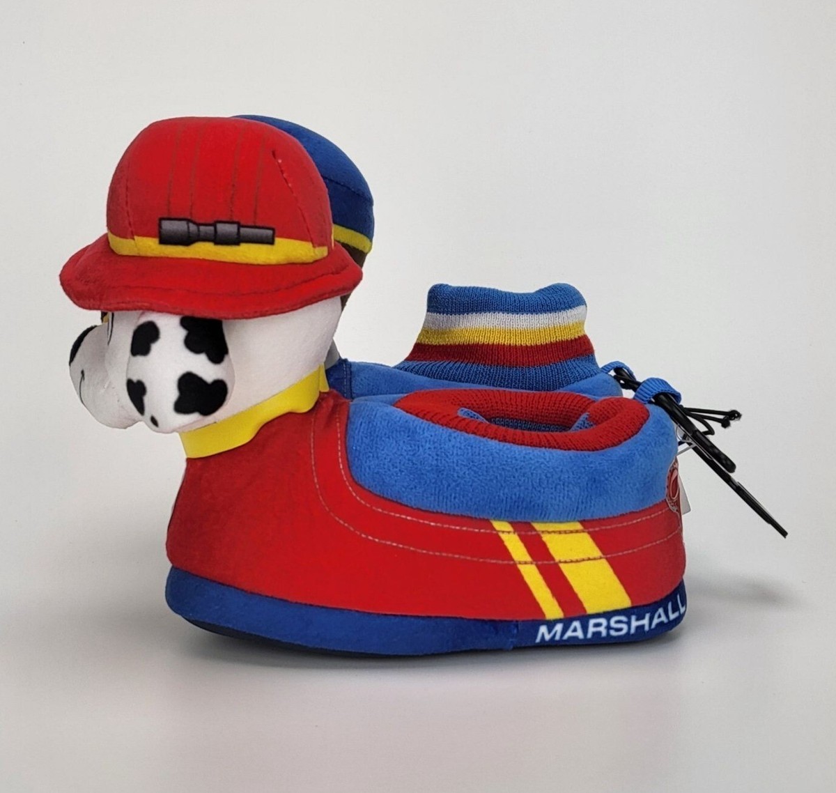 Paw Patrol Light-Up Plush Slippers For Kids Chase Marshall