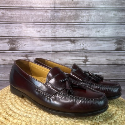 Cole Haan Men 1OM Pinch Tassel Loafers Dress Shoes Mahogany  display picture 1