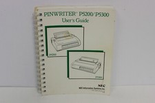 NEC PINWRITER P5200 P5300 USER'S GUIDE 819-150879-000