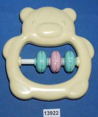 VINTAGE CRIB & PLAYPEN TEETHING OR RATTLE UNBRANDED