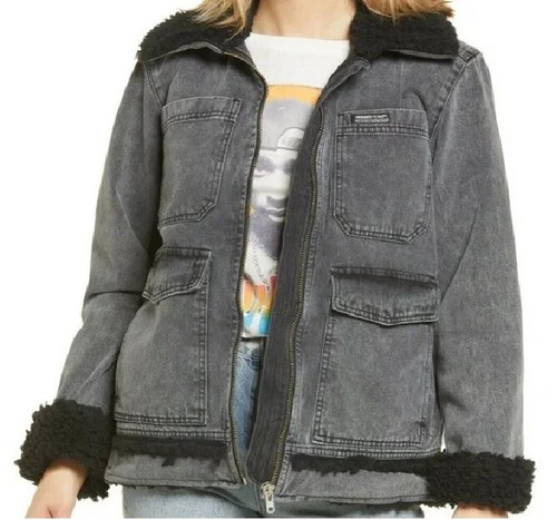 Urban Outfitters BDG Lisa Bonded Borg 