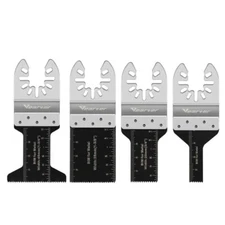 Vearter 4PCS Bi-metal Oscillating Multi Tool Saw Blades Set for Metal Wood  