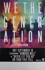 RUDIMENTAL We the Generation 2015 Album & Tour Poster 2-sided + FREE GIFT — photo 2