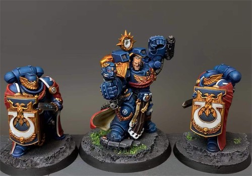 Marneus Calgar mit Victrix Honour Guard Space Marines Warhammer 40K pro Painted - Bild 6 von 7