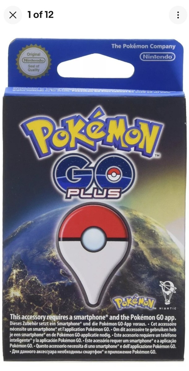 BRAND NEW Pokémon GO Plus! - Pokémon auto catcher & recharegable